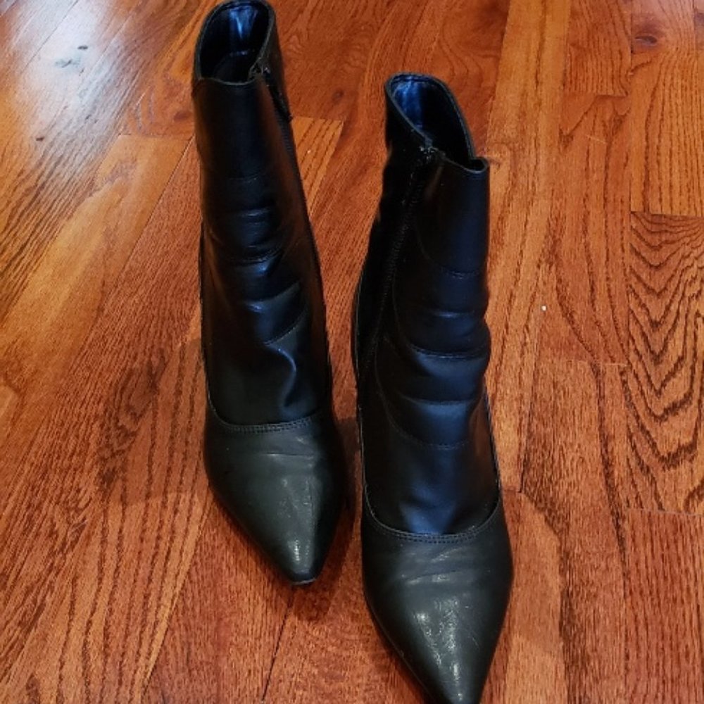 Style & Company Nifty Ankle Boots - Black - Size 6.5